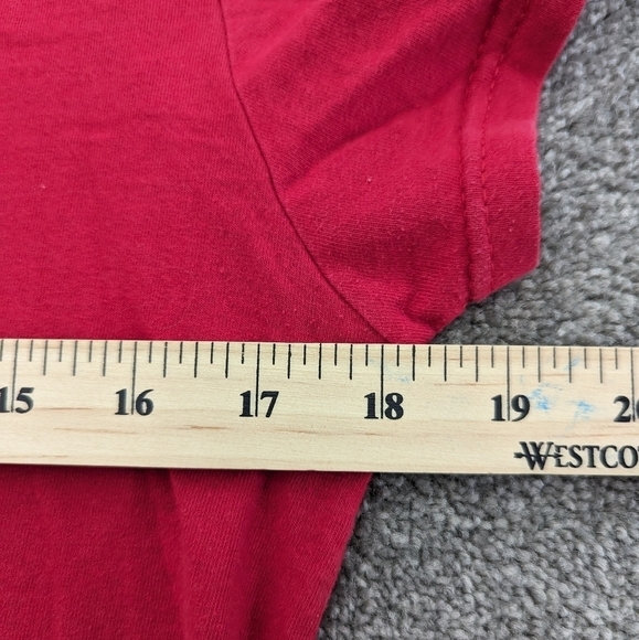 DC Comic red Wonder Woman Tshirt size Large - Picture 4 of 6